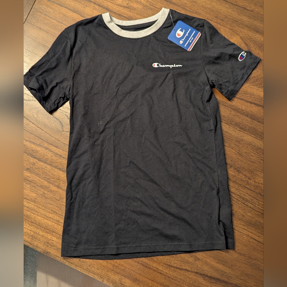 Champion Black T-Shirt